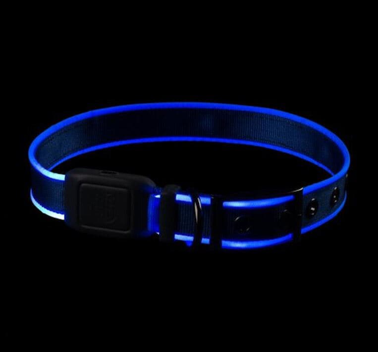 Collar LED Recargable Azul
