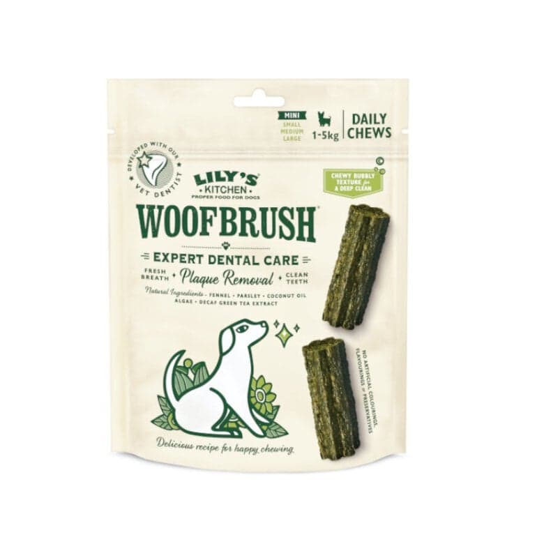 Lily_s Kitchen Snack Dentales Woofbrush Mini para perros