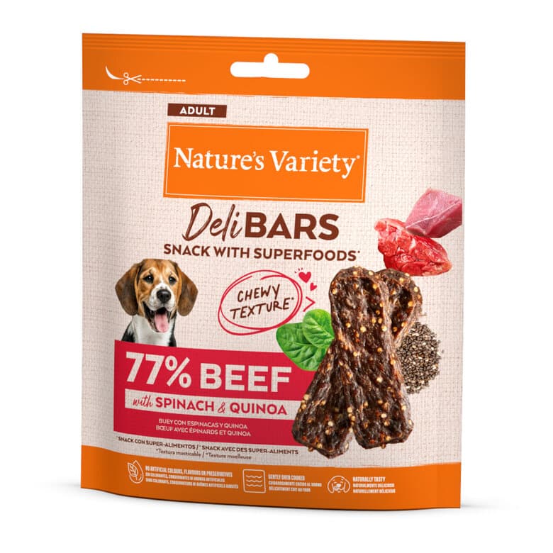 Nature_s Variety DeliBars Barritas Buey snacks para perros