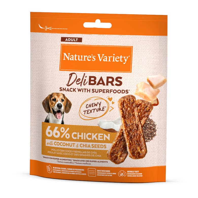 Nature_s Variety DeliBars Barritas Pollo snacks para perros