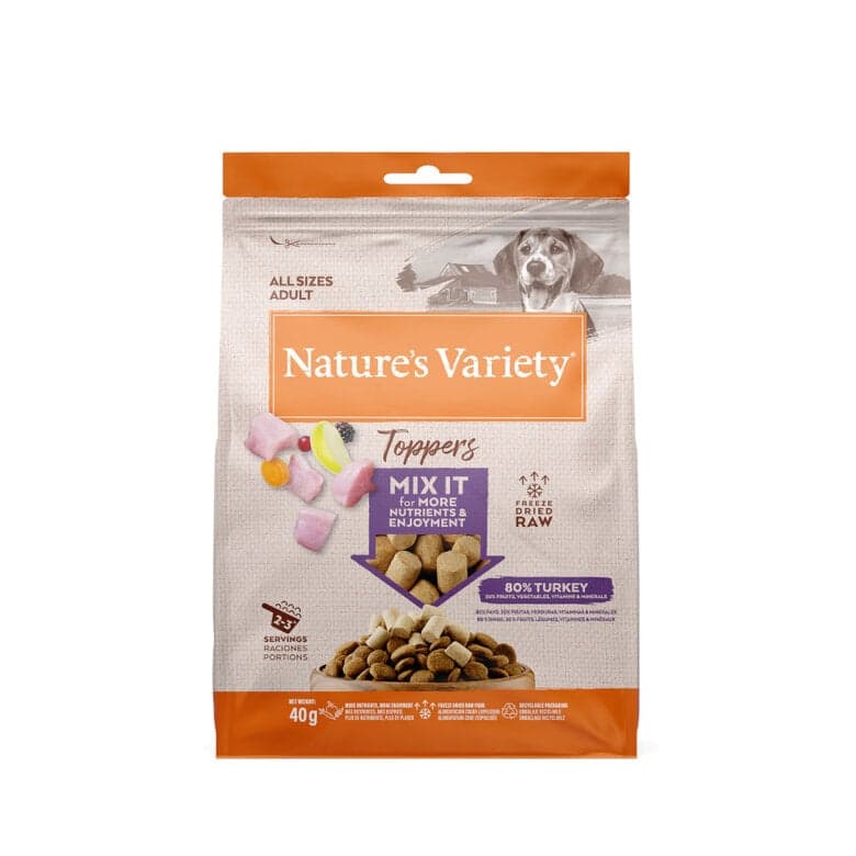 Nature_s Variety Toppers Adult Pavo para perros